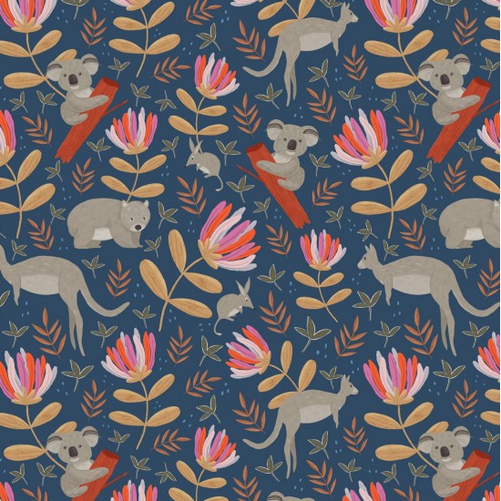 Flora & Fauna Fabric