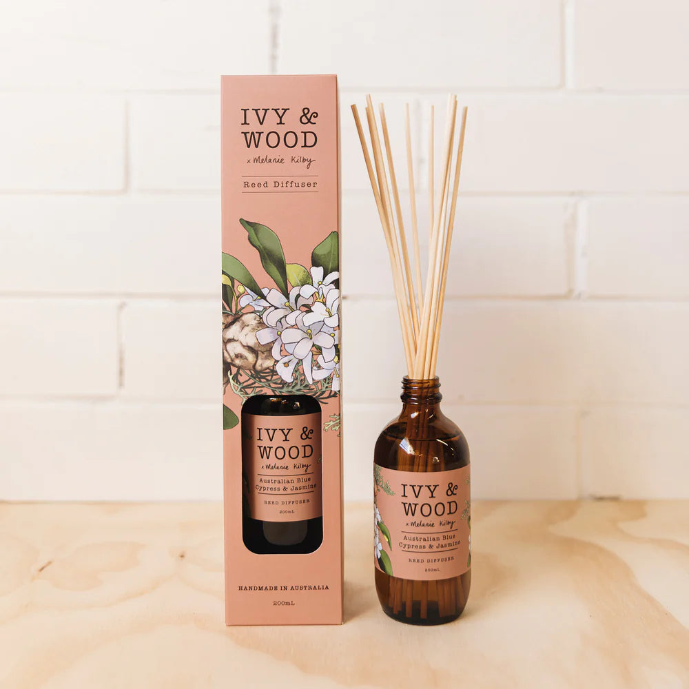 Australian Blue Cypress & Jasmine Reed Diffuser