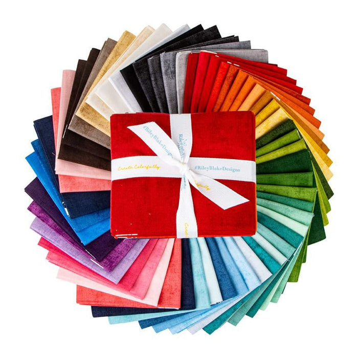 Riley Blake - 55 Piece FQ Bundle - Shades