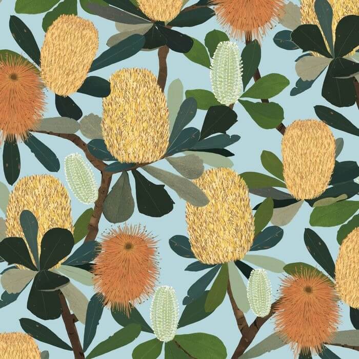 108" Wideloads – Golden Banksia Blooms