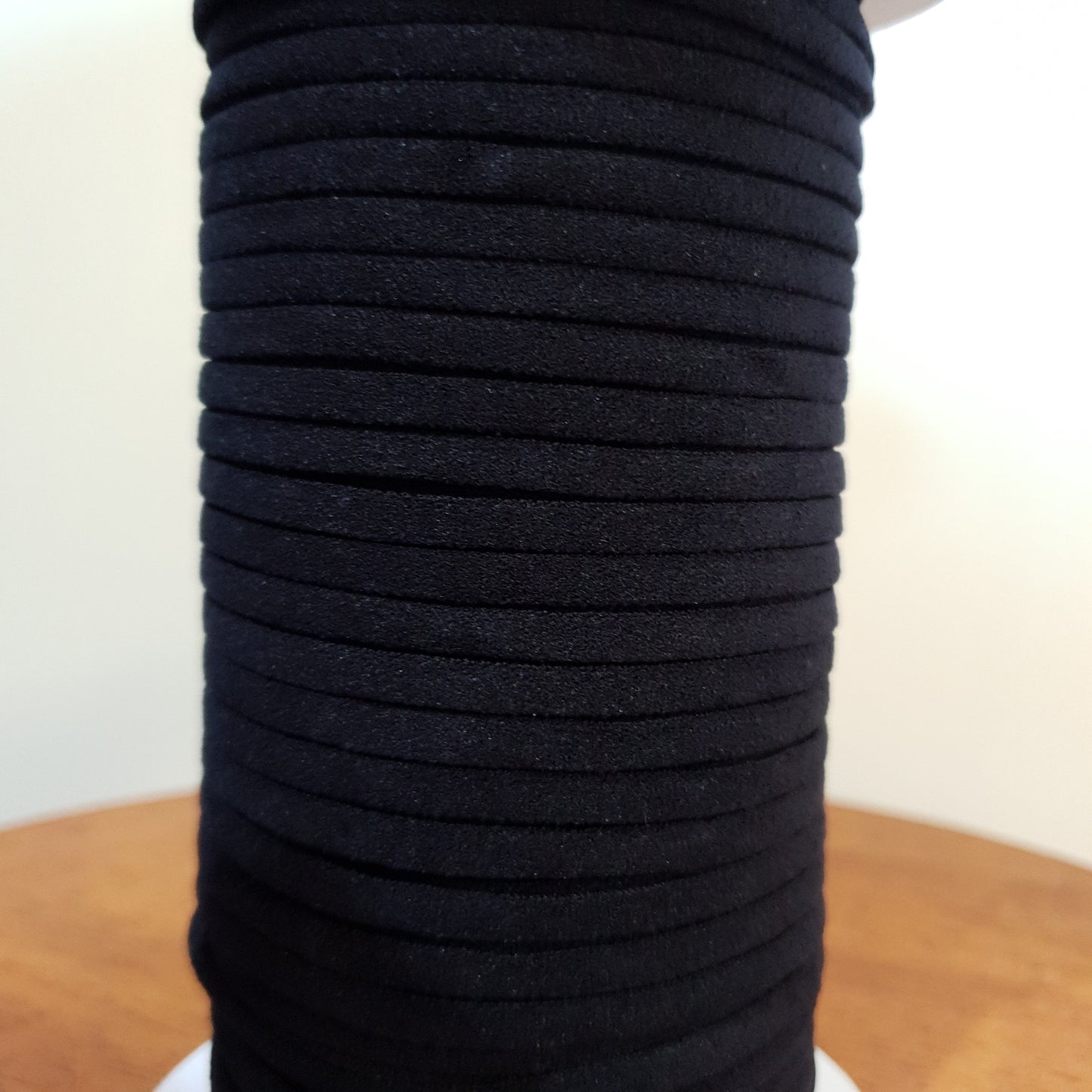 Elastic- Soft- 5mm Flat- Black