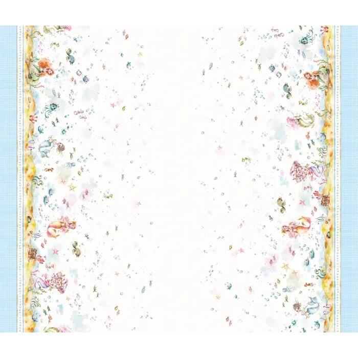 Enchanted Seas Mermaids Fabric By Sillier Than Sally Designs