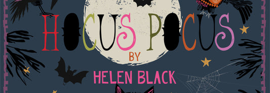 Hocus Pocus Halloween Fabric by Helen Black Has Arrived