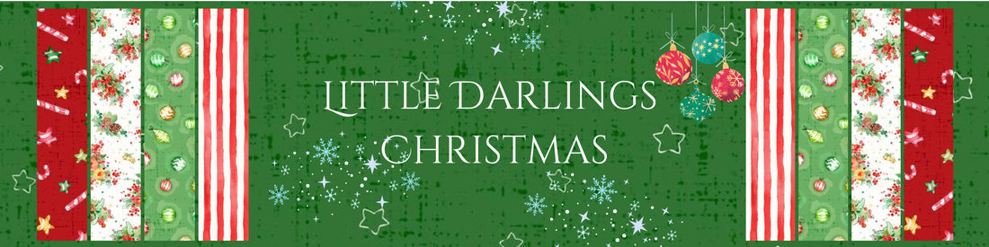 Little Darlings Christmas fabric