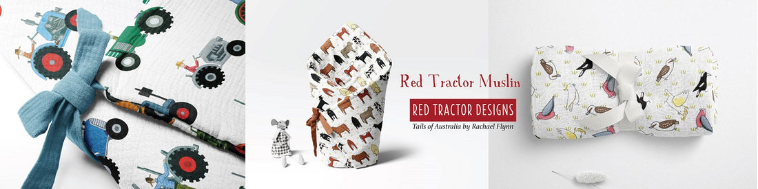 Red Tractor Designs Muslin