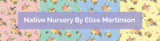 Native Nursery Fabric Collection By Elise Martinson
