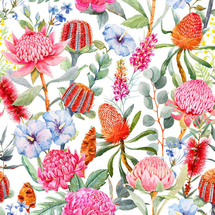floral cotton fabric