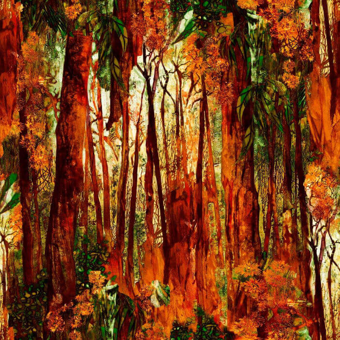 Eucalyptus Hinterland By De Gillett Cox