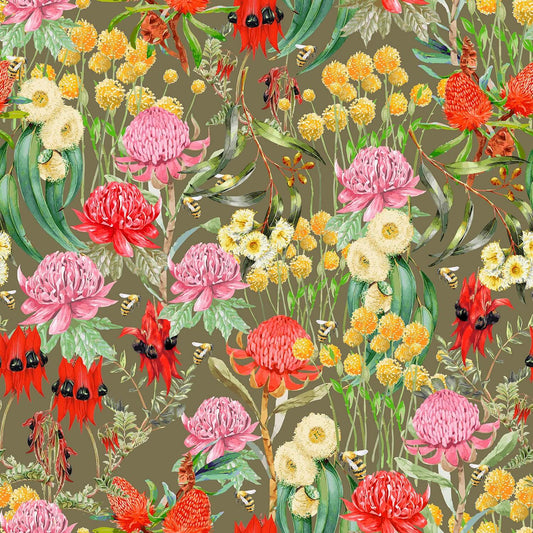 Wildflower Wide Backing Fabric