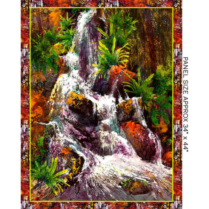 Kondalilla Falls - By De Gillett Cox - Panel