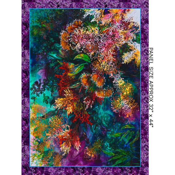 Glorious Gum Blossoms - By De Gillett Cox - Grevillea Panel