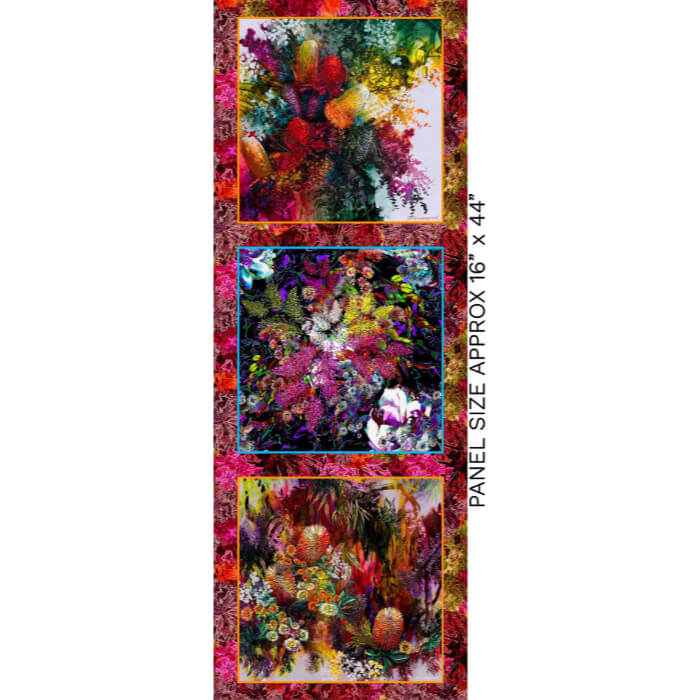 Glorious Gum Blossoms - By De Gillett Cox - Gum Blossoms Panel