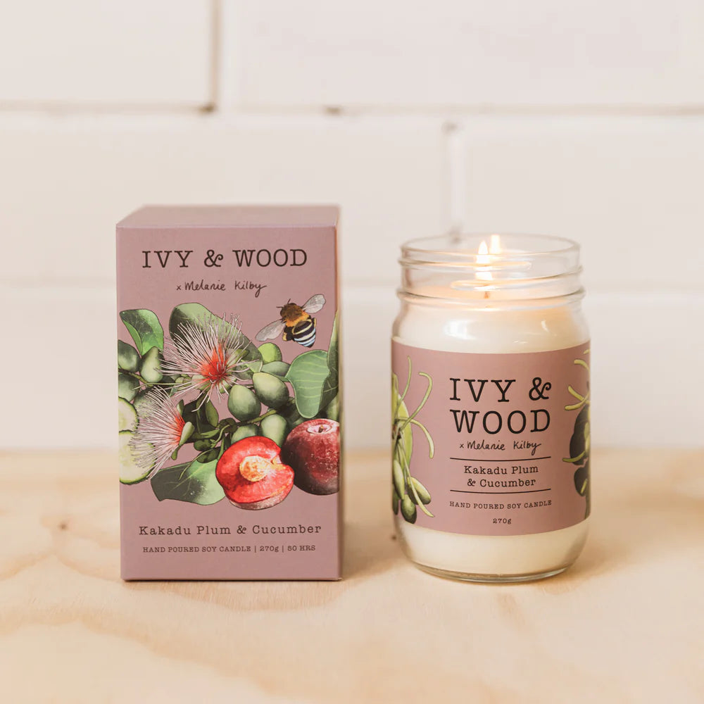 Kakadu Plum & Cucumber Scented Candle
