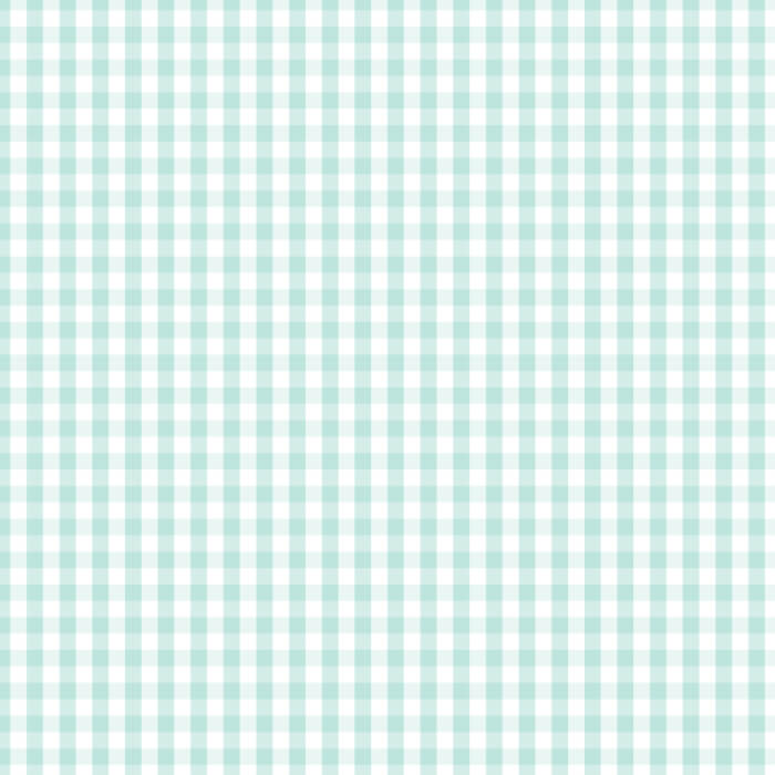 Devonstone Collection Fabrics- 100% Cotton- Check- Sea Foam