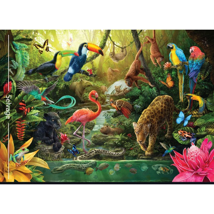 Carlie Edwards Collection Panel- Jungle