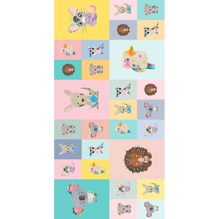 Crafty Claws – Patchwork Pals Panel