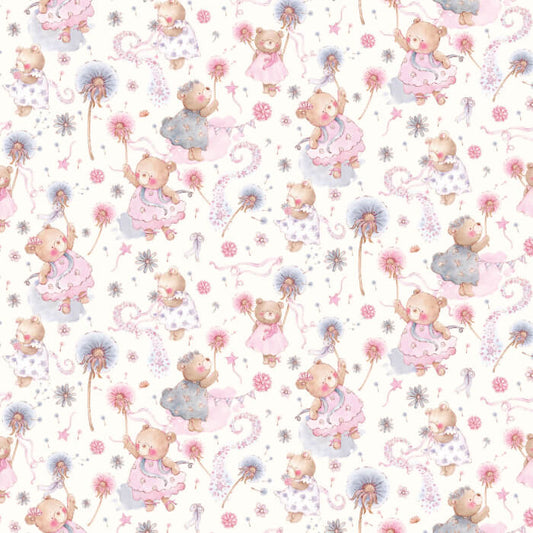 Ballerina Bear fabric