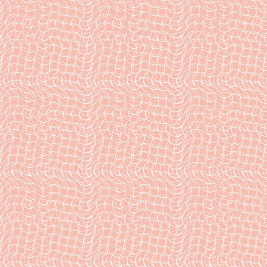 Devonstone Earth - Scribble Grid - Blush