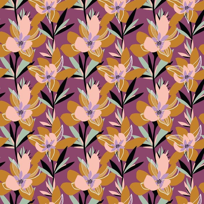 Rachelle Holowko – Plum Botanical – Cotton Lawn