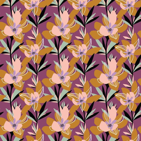 Rachelle Holowko – Plum Botanical – Cotton Lawn