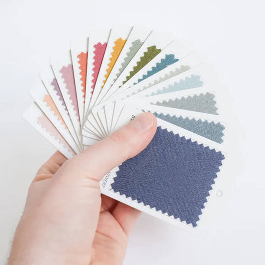 Linen & Cotton Solids- Colour Cards