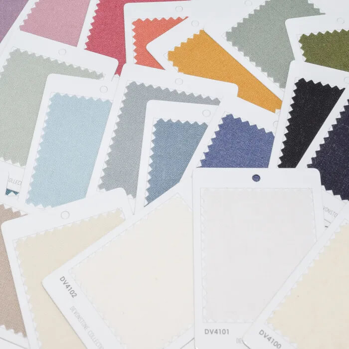 Linen & Cotton Solids- Colour Cards