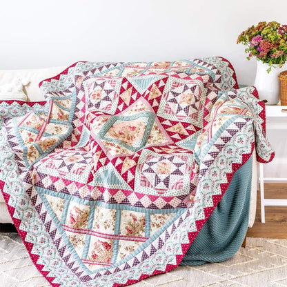Arcadia Quilt Fabric Kit- Quilters Companion BOM 2023