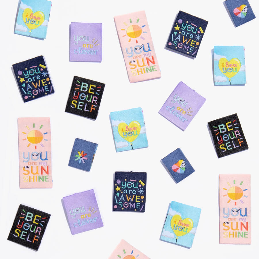 KATM Woven Labels- Going Places' by Brook Gossen