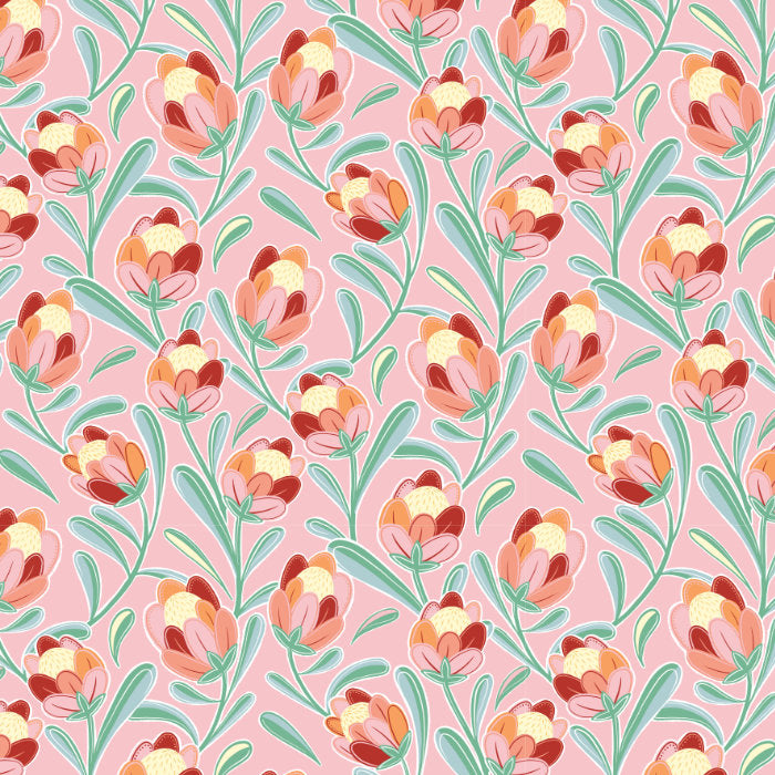 Melanie Sharpe – Protea Pink – Cotton Jersey