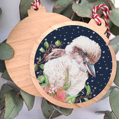 Eucalypt Christmas Ornament - Laughing Kookaburra