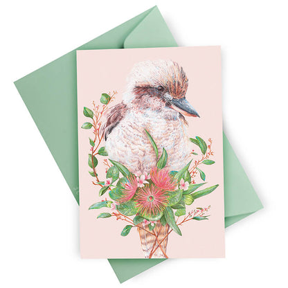 Laughing Kookaburra Greeting Card