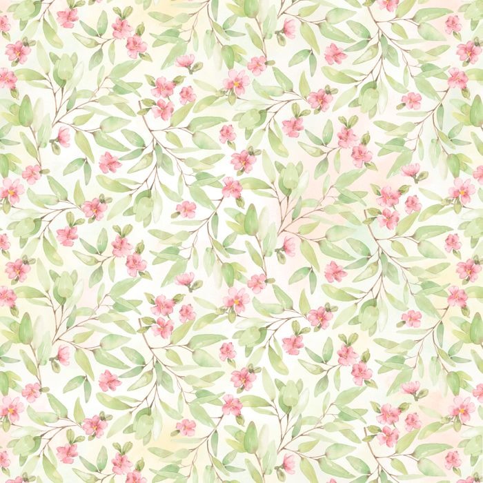 Bunnies & Blooms – Garden Pink Floral