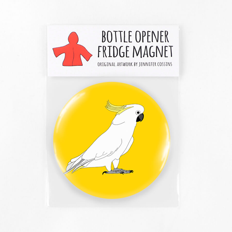 Bottle Opener Magnet- Australian Wildlife