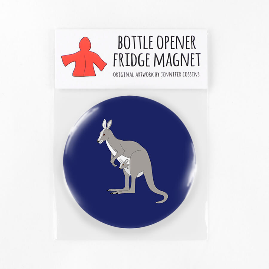 Bottle Opener Magnet- Australian Wildlife