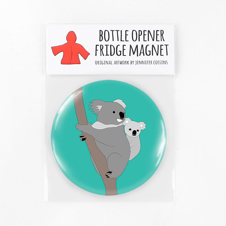 Bottle Opener Magnet- Australian Wildlife