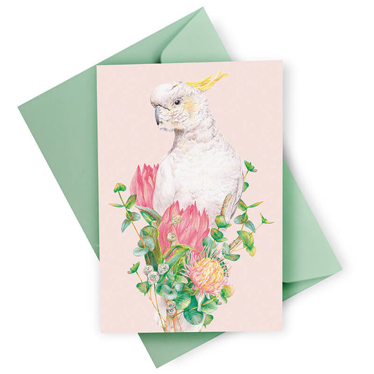 Sulphur-crested Cockatoo Greeting Card