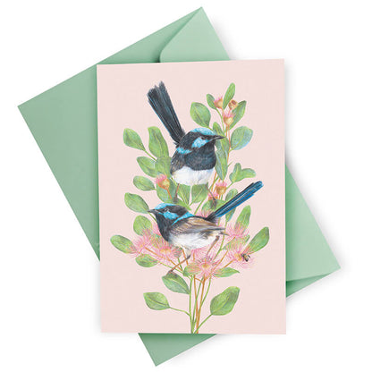 Superb Fairy-wren Greeting Card