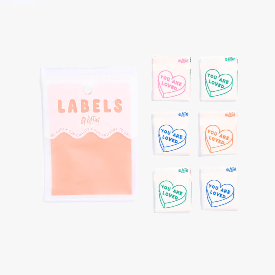 KATM Woven Labels- You Are Loved