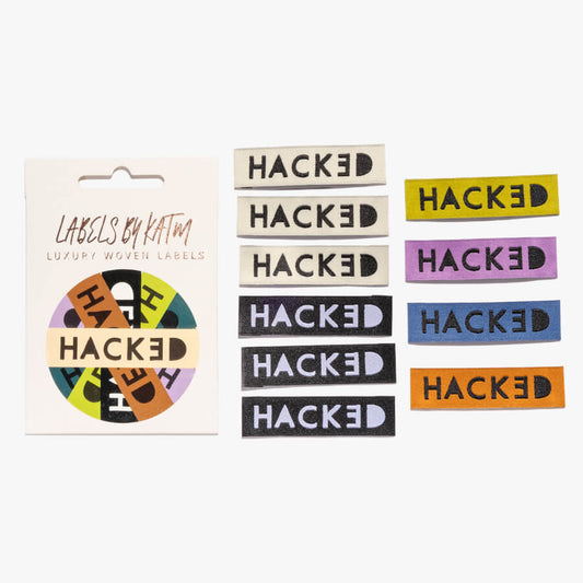 KATM Woven Labels- Hacked