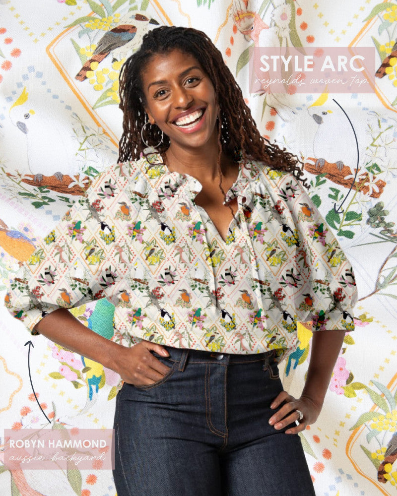 Aussie Backyard Fabric inspiration photograph 4