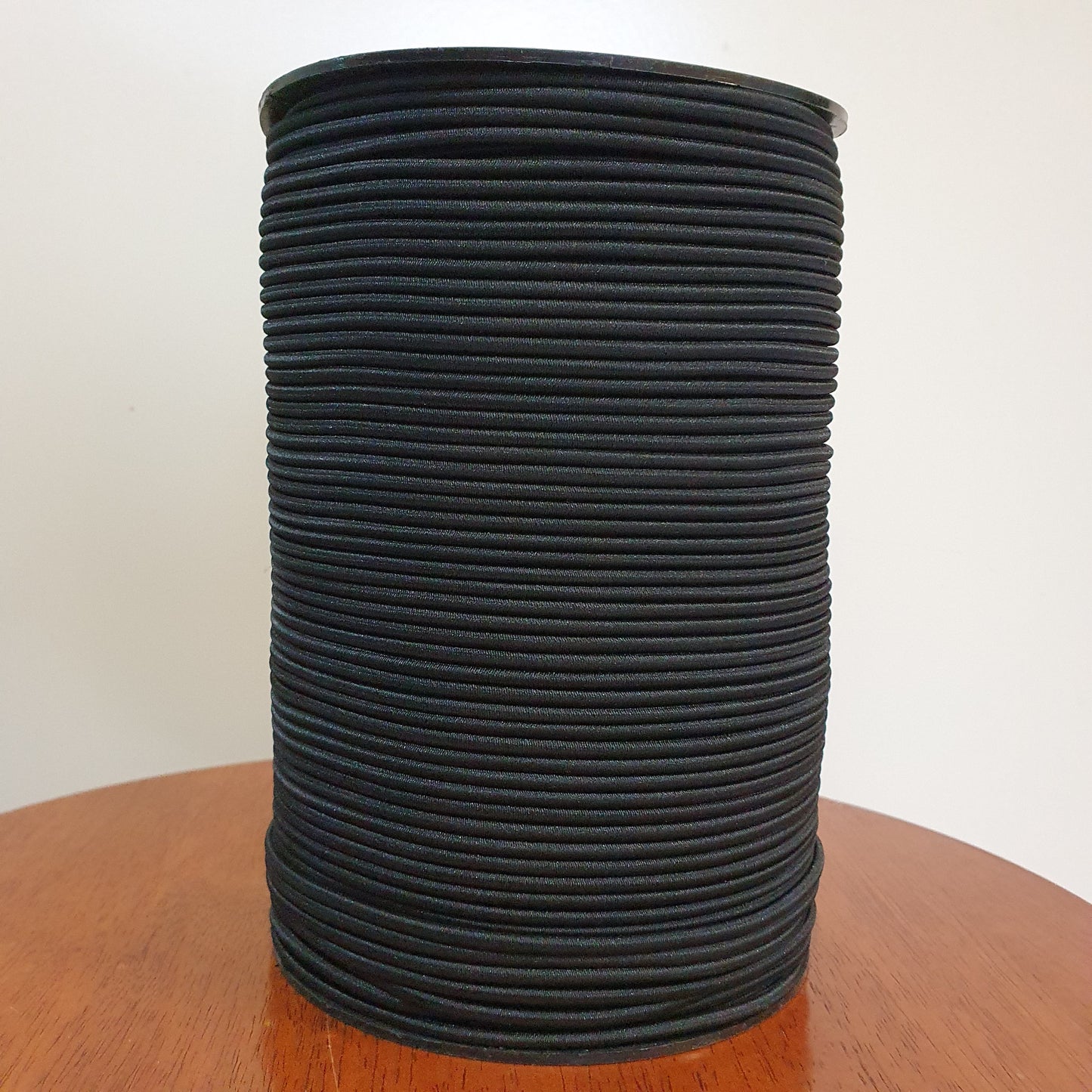 Firm Cord Elastic- Black- Round- 3mm