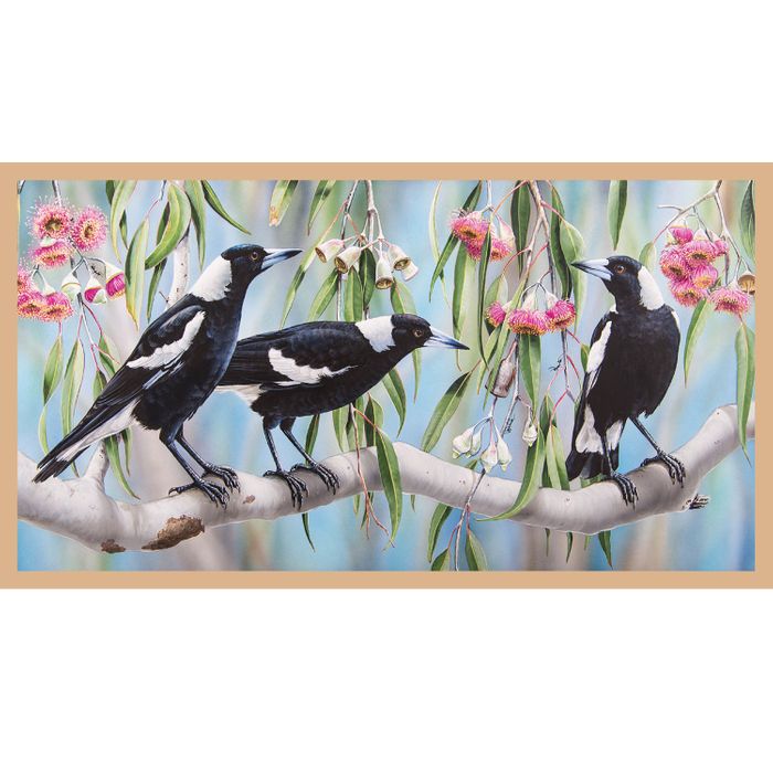 Magpie panels by Natalie Jane Parker