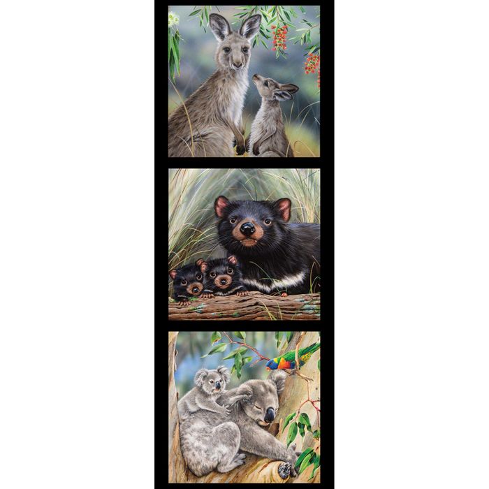 Wildlife Art Panels by Natalie Jane Parker