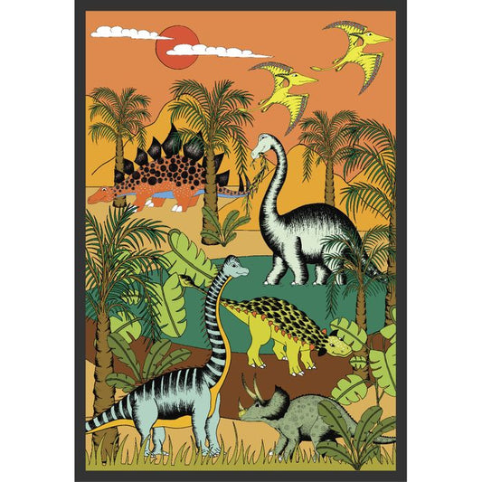 dinosaur 100 percent cotton fabric for sewing quilts and making garments
