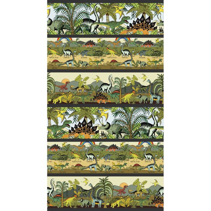 dinosaur fabric 100 percent cotton fabric for sewing quilts and making garments