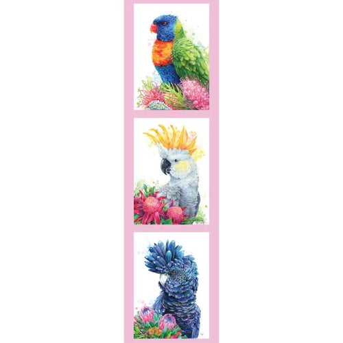 australian bird fabric