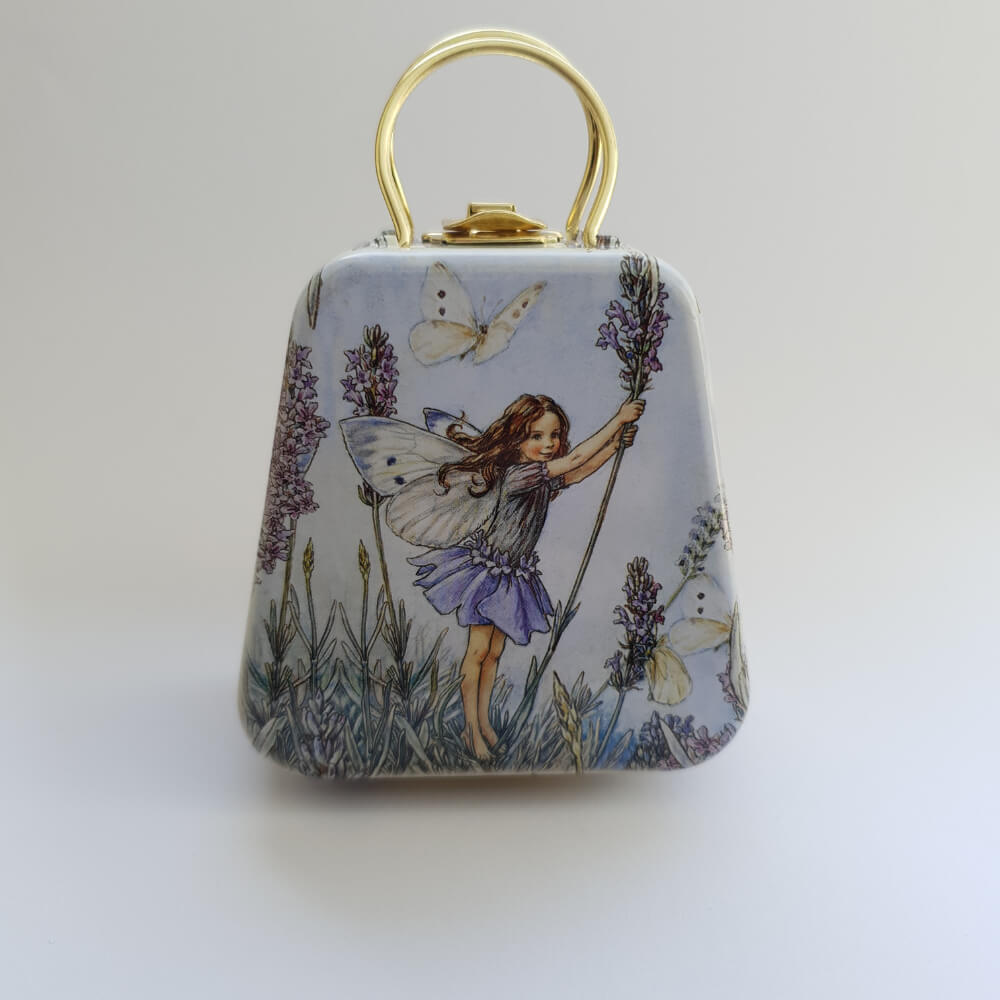 Flower Fairies Mini Handle Basket Tins- Lavender Fairy