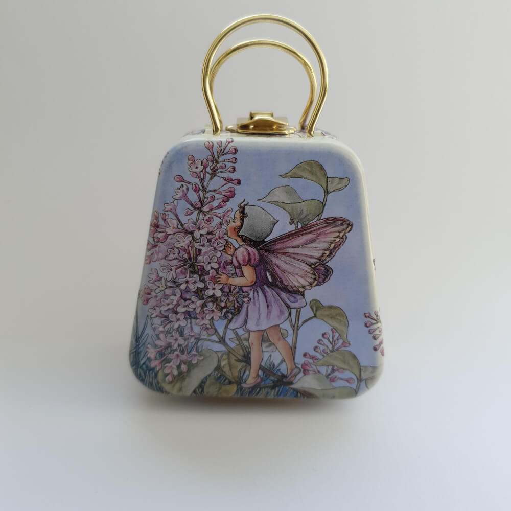 Flower Fairies Mini Handle Basket Tins- Lilac
