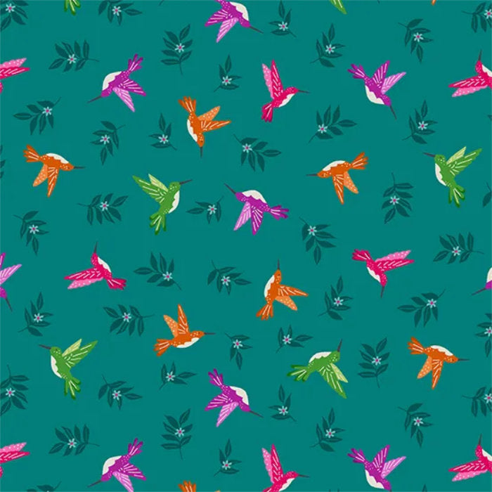 hummingbird fabric