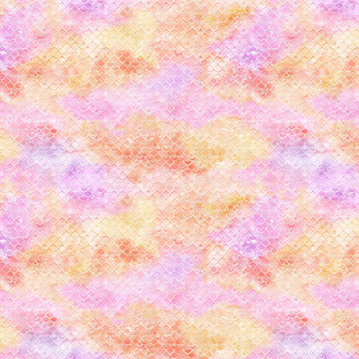 Enchanted Seas Mermaids Fabric By Sillier Than Sally Designs